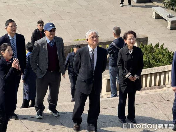 ▲▼ 國父逝世100週年、夏立言祭謁、中山陵、南京、20250403            。（圖／記者任以芳攝）