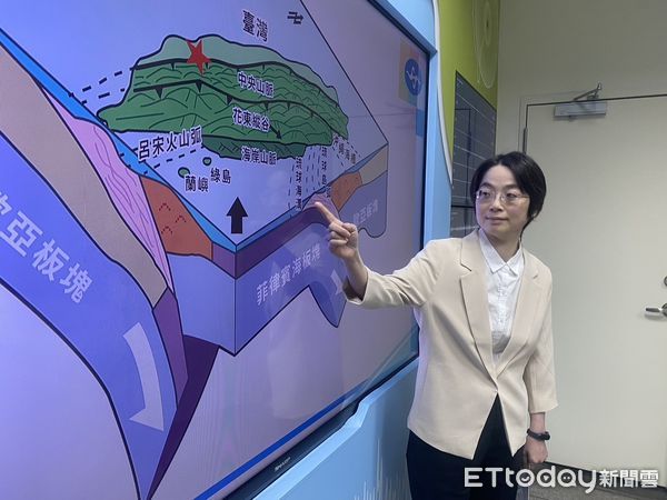 ▲▼地震測報中心趙曉玲科長。（圖／記者黃國霖攝）