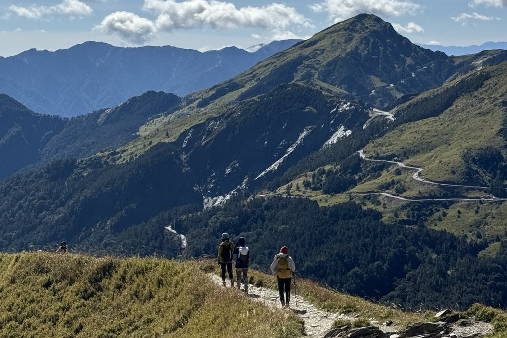 ▲合歡山,北峰,北合歡山,登山,百岳,小嘉明湖,反射板。（圖／記者胡至欣攝）