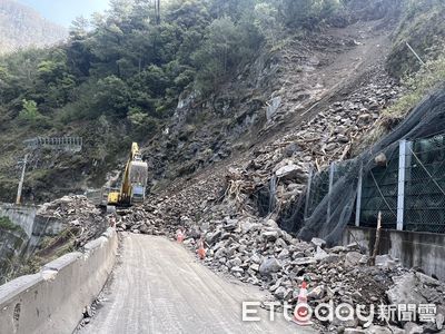中橫便道搶通「開放前又落石」 清明加開班次全喊卡
