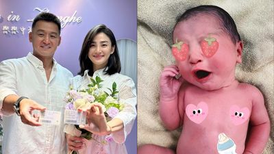 快訊／洪小鈴生了！　小公主「張小妹」迎出生後第一個兒童節