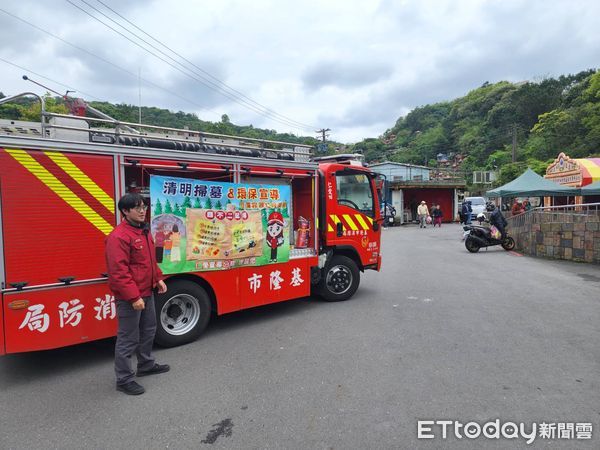 ▲基隆清明防火總動員 籲掃墓謹記「4不2記得」。（圖／記者郭世賢翻攝）