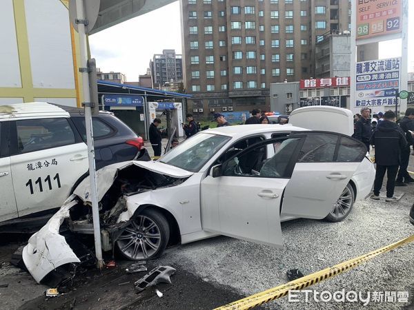 ▲▼桃園警匪追逐             。（圖／記者沈繼昌翻攝）