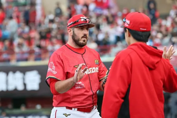 ▲味全龍隊洋將龍聖。（圖／味全龍隊提供）