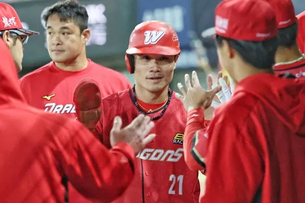 ▲味全龍隊李凱威。（圖／味全龍隊提供）