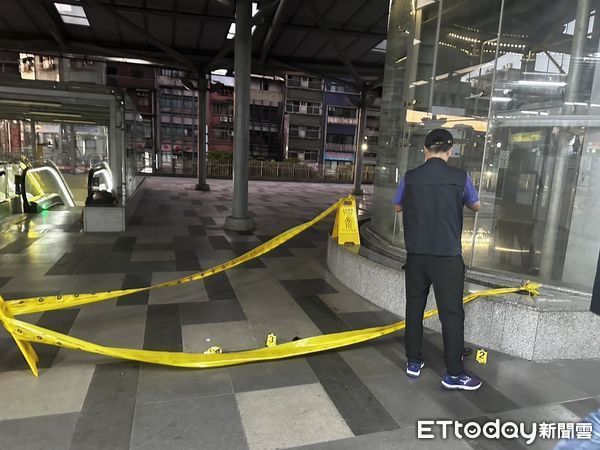 ▲▼基隆火車站街友鬥毆命案             。（圖／記者郭世賢翻攝）