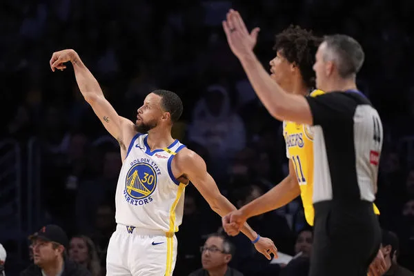 ▲▼勇士柯瑞、湖人詹姆斯、勇士波傑姆斯基 。（圖／達志影像／美聯社）