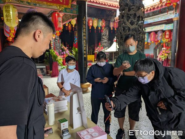 ▲台南山上花園水道博物館攜手山上天后宮、南洲開靈宮、苦瓜寮朝天宮及木瓜媽餐飲，於4月3日至6日共同舉辦「與春相逢&mdash;走讀山上集章趣」活動。（圖／記者林東良翻攝，下同）