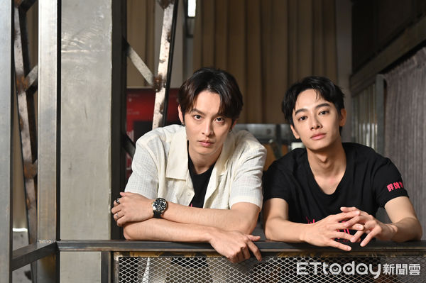 ▲▼曹佑寧(左)、劉修甫《刺心切骨》專訪。（圖／記者李毓康攝）