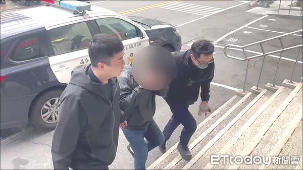 ▲方男與女友吵架，酒後竟持棍棒怒砸路旁小貨車。（圖／記者陸運陞翻攝）