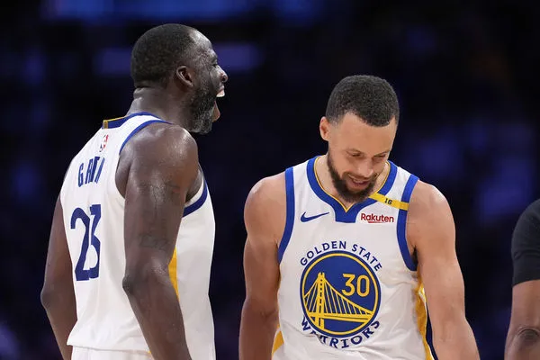 ▲▼勇士柯瑞、格林；湖人唐西奇。（圖／達志影像／美聯社）