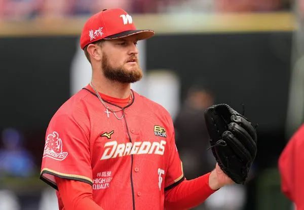 ▲味全龍隊洋將艾璞樂。（圖／味全龍隊提供）