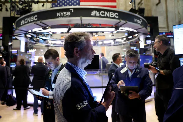 ▲▼美股大跌。（圖／路透）