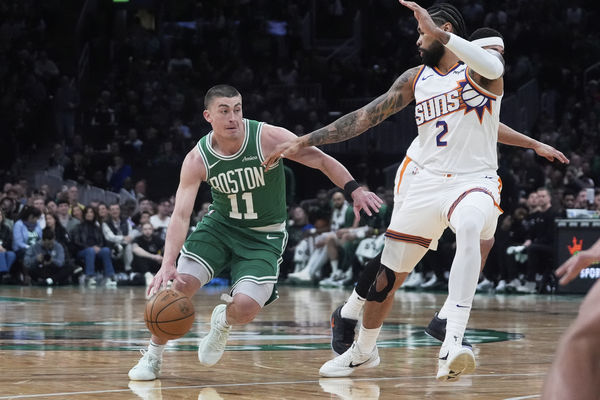 ▲▼塞爾提克第6人普理查德砍進歷史性的三分球，綠衫軍登頂團隊單季最多三分榜。（圖／達志影像／美聯社）