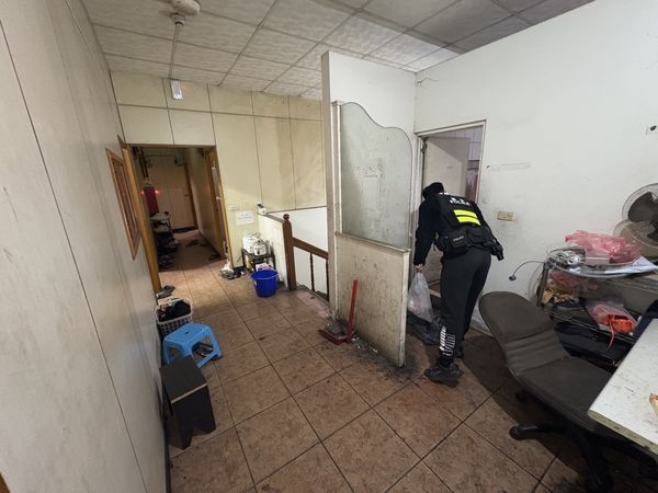 ▲彰化伸港鄉某移工宿舍濺血。（資料圖／民眾提供）