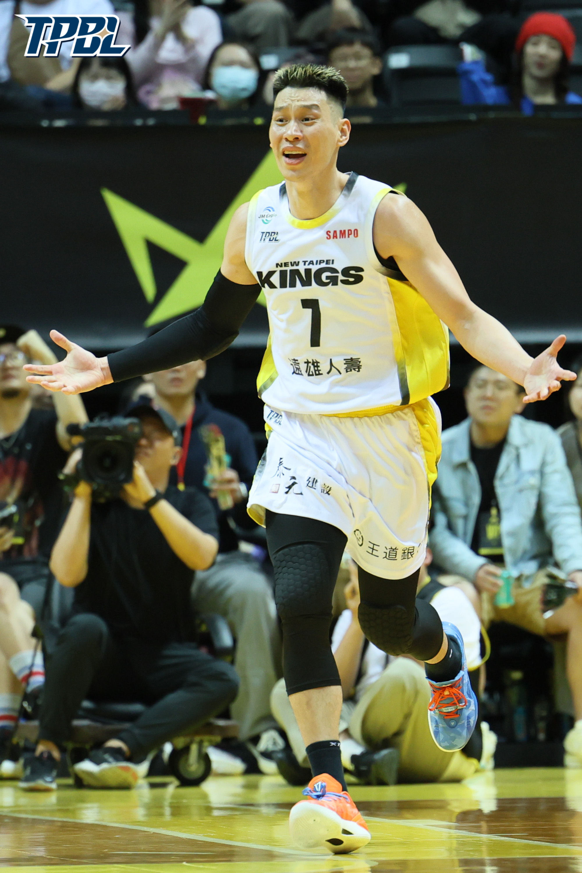 ▲▼新北國王林書豪、高雄全家海神胡瓏貿（圖／TPBL提供）