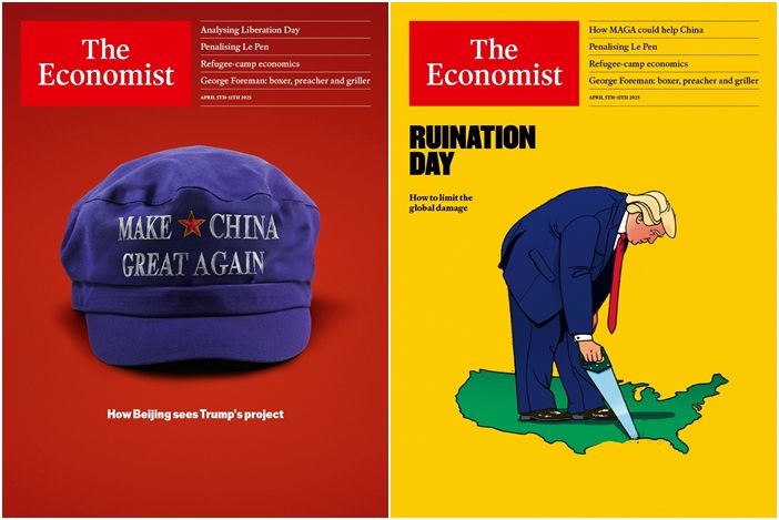 ▲▼             。（圖／翻攝自X／The Economist）