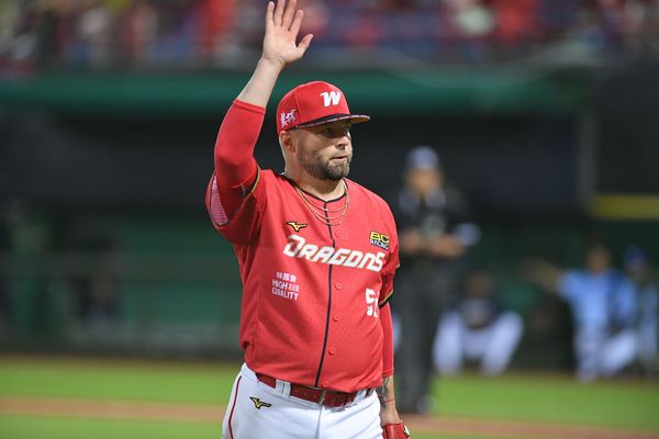 ▲味全龍隊洋將伍鐸。（圖／味全龍隊提供）