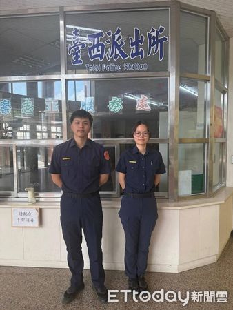 ▲台西一名老翁騎機車就診卻身體不適迷航，幸獲警員及時救援送醫，結束一場虛驚。（圖／記者游瓊華翻攝）