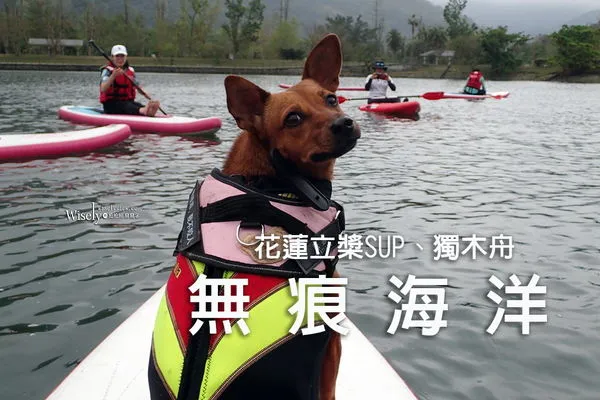 ▲▼花蓮立槳SUP、獨木舟，鯉魚潭戶外水上活動體驗。（圖／部落客wisely提供）