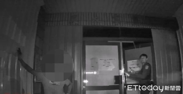 ▲信義警方逮捕高姓通緝犯和共犯李男。（圖／記者張君豪翻攝）