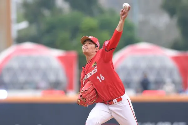 ▲味全龍隊投手王維中。（圖／味全龍隊提供）