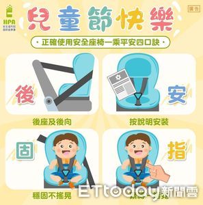 兒童未坐安全椅死亡率增8倍！後向座椅最安全　專家曝使用4字訣