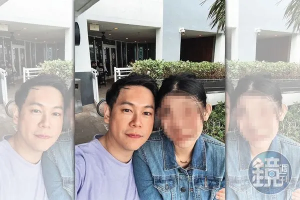 柳勇全（左）強調自己單身，卻被A女（右）發現他已婚、有小孩。（讀者提供）