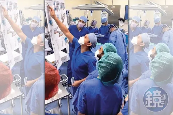 號稱睡眠醫學權威的柳勇全在IG放上手術照，展現專業形象。（翻攝柳勇全IG）