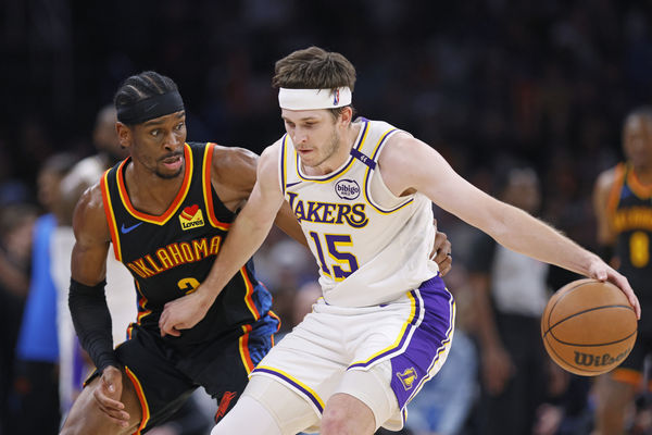 ▲▼湖人詹姆斯、唐西奇、里夫斯；雷霆吉爾吉斯-亞歷山大。（圖／達志影像／美聯社）