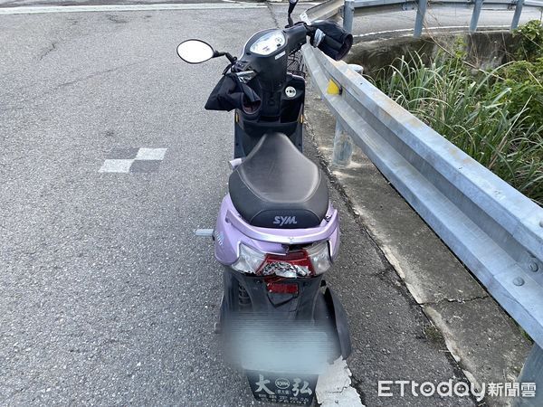 ▲苗栗縣頭份市昨傍晚發生肇逃事故，肇事彭男冷血嗆：我就是肇逃！後駕車揚長而去。（圖／記者楊永盛翻攝）