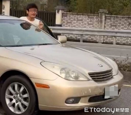 ▲苗栗縣頭份市昨傍晚發生肇逃事故，肇事彭男冷血嗆：我就是肇逃！後駕車揚長而去。（圖／記者楊永盛翻攝）