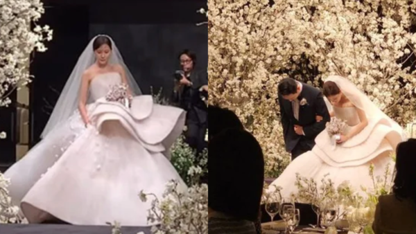 ▲T-ara孝敏婚紗國內只有2套。（圖／翻攝自IG）