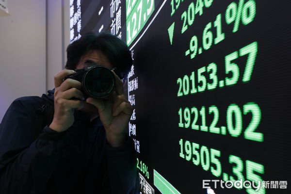 ▲▼台股暴跌。（圖／記者湯興漢攝攝）