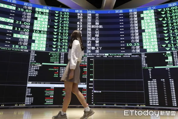 ▲▼台股暴跌。（圖／記者湯興漢攝攝）