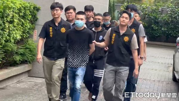 ▲警方破獲天道盟結合竹聯幫的虛擬貨幣詐騙集團。（圖／記者張君豪翻攝）