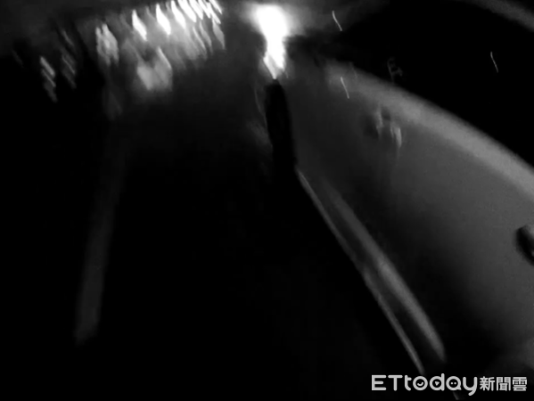 ▲于姓男子甲無照且吸毒，遇警攔查拒檢並在街頭上演宛如，亡命關頭電影情節，多次衝撞警車、執勤員警及民車。（圖／桃園警局保安大隊提供、下同）