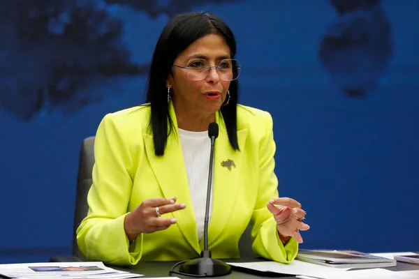 ▲▼ 委內瑞拉副總統羅德里格斯（Delcy Rodriguez）。（圖／路透）