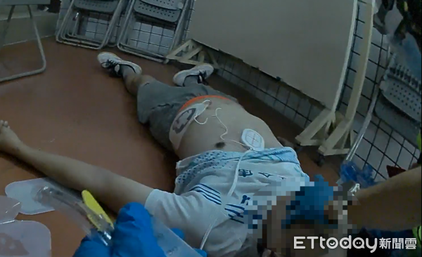 ▲長治消防分隊員救回男子一命             。（圖／記者陳崑福翻攝）