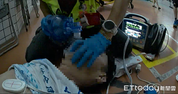 ▲長治消防分隊員救回男子一命             。（圖／記者陳崑福翻攝）