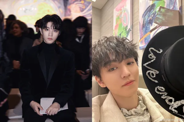 ▲▼TFBOYS王俊凱爆夜店狂歡！ 工作室怒反擊。（圖／翻攝自微博／TFBOYS-王俊凱）