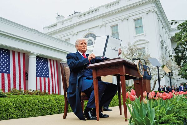 川普關稅政策態度是否放軟，是接下來市場觀察重點。（翻攝自The White House flickr）