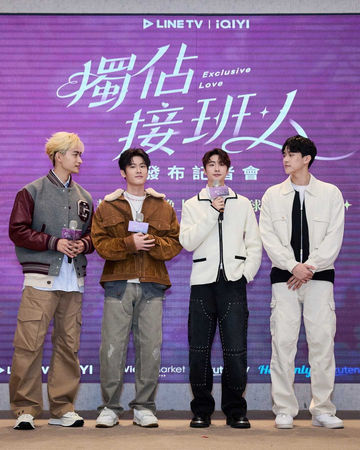 張家陞因主演的BL劇《獨佔接班人》受到關注。（圖／翻攝自張家陞IG）