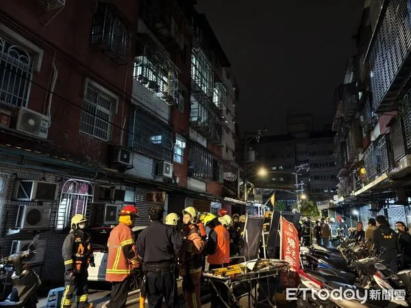 ▲▼中和1死火警。（圖／記者黃彥傑攝）