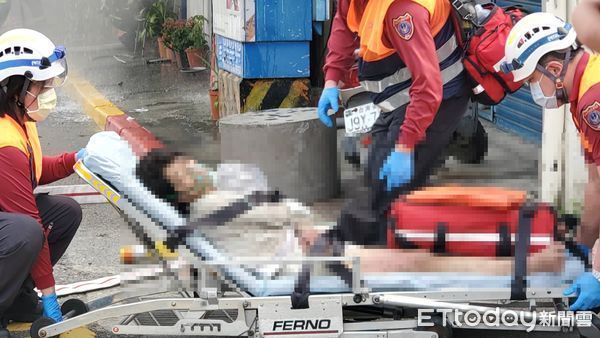 ▲台北市大同區環河北路二段一處平房發生火警。（圖／記者黃彥傑攝，下同）