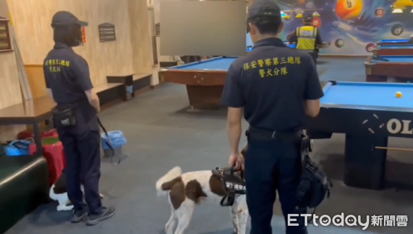 ▲台灣祭緝毒犬緝毒             。（圖／記者陳崑福翻攝）