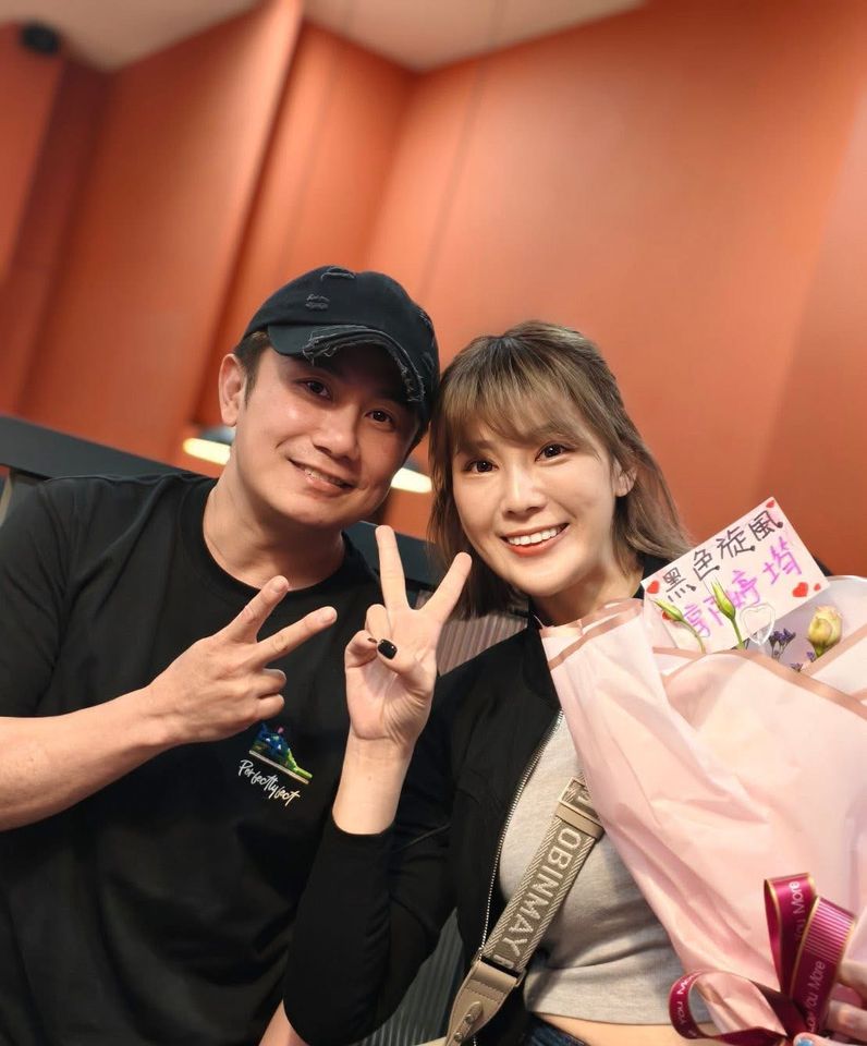 ▲▼郭婷筠、彭正夫妻。（圖／翻攝郭婷筠臉書）