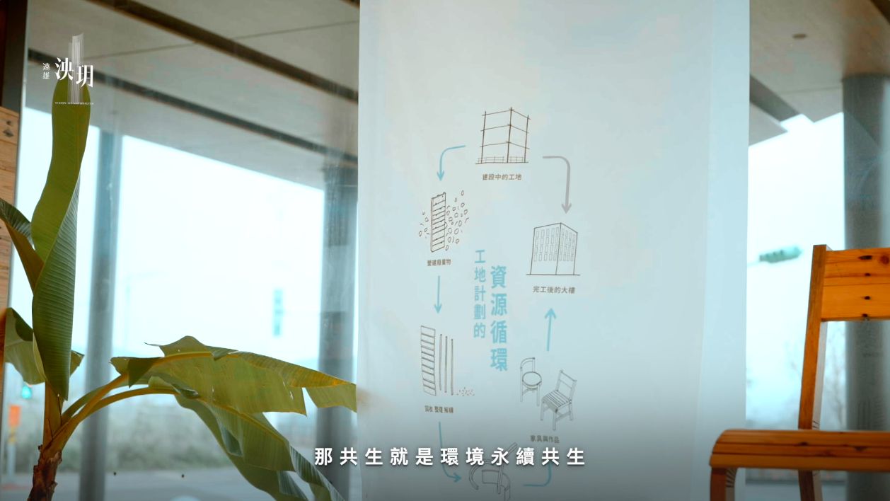 ▲▼ 遠雄泱玥,大屯山,河岸,水景,景觀,豪宅,遠雄,共享,共生,自然,沉浸式,接待中心,吳怡霈 。（圖／擷取自影片）