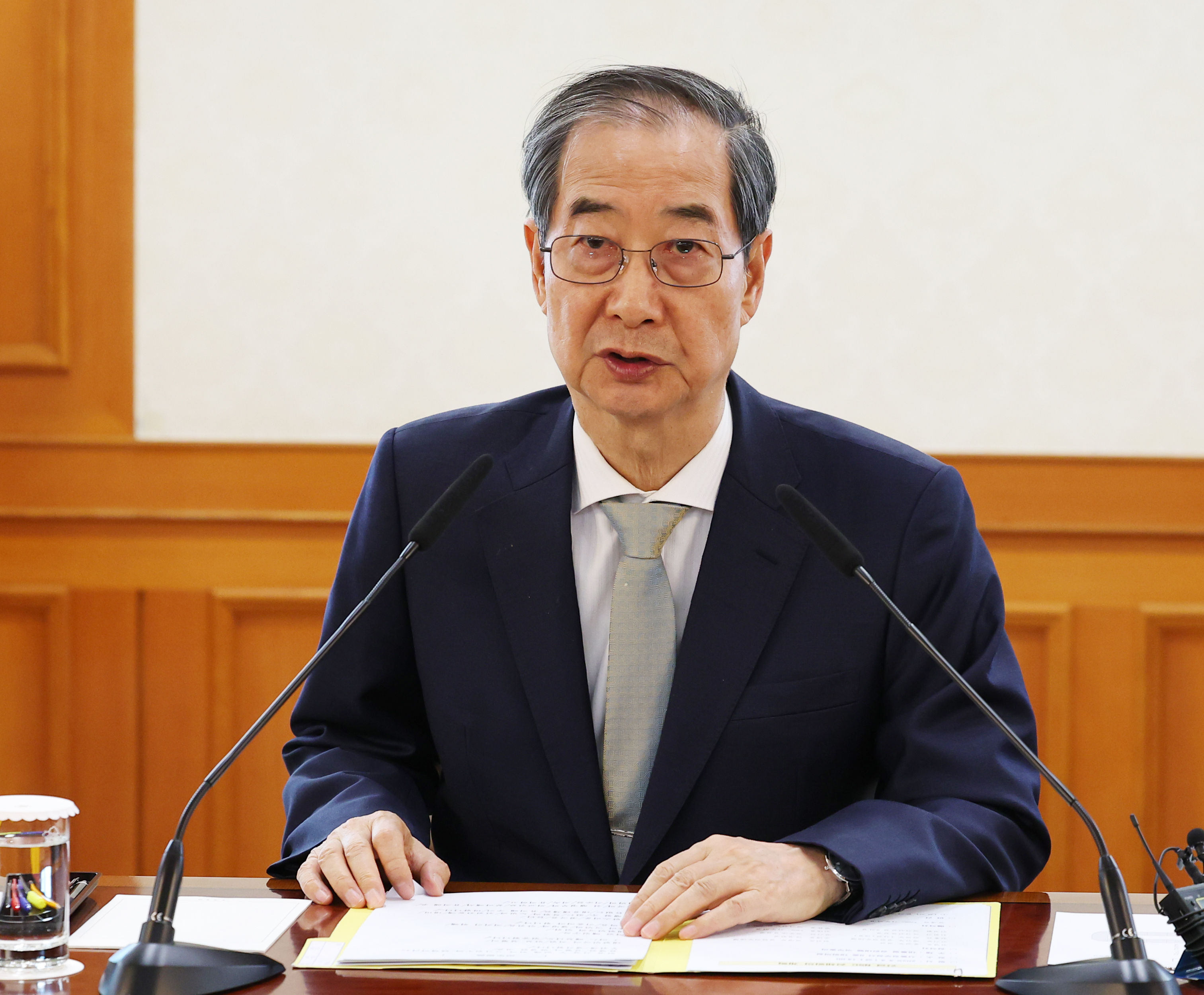 ▲▼南韓代理總統兼國務總理韓悳洙。（圖／達志影像／newscom）