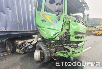 國1楊梅段緩撞車遭撞!南下一度全線封閉80分鐘 釀1死1傷